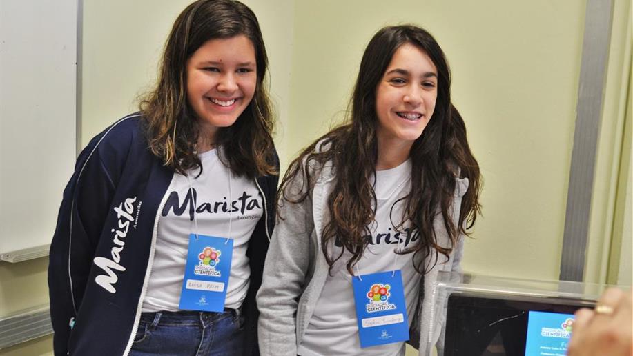 A pesquisa científica está presente em todos os níveis de ensino no Marista Assunção.