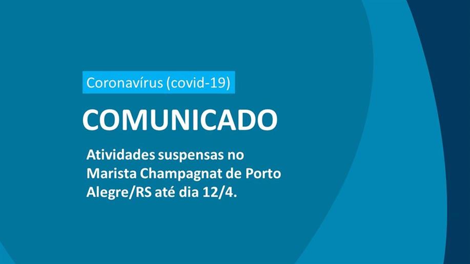 ​A Prefeitura Municipal de Porto Alegre emitiu um decreto que suspende as aulas de instituições de ensino públicas e privadas da cidade até 12/4, como parte das medidas preventivas ao novo coronavírus.