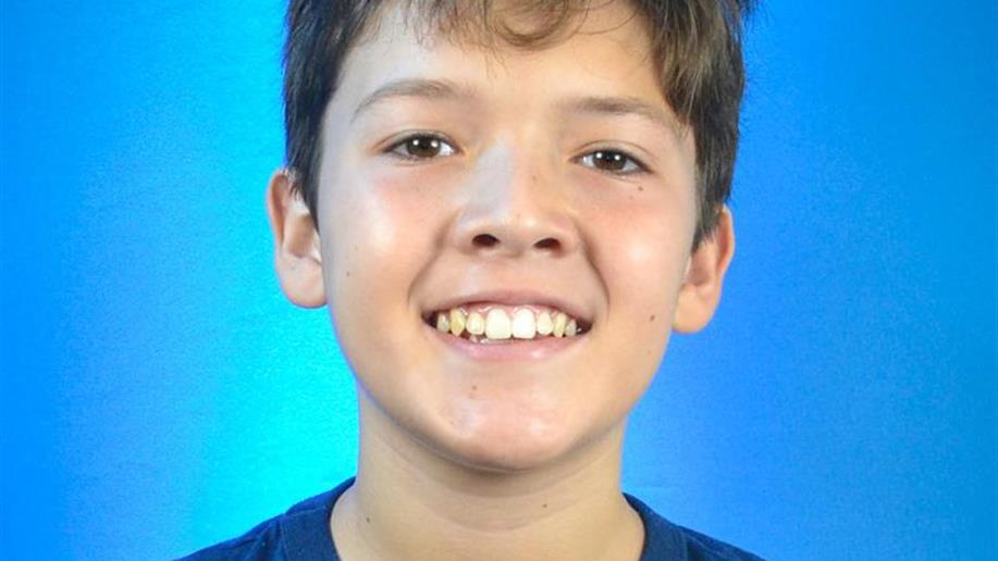 Arthur Souza, do 6º ano, fará prova única nesta terça-feira (13/11)