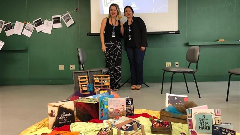 Evento contou com a participação de educadores da Educação Infantil e dos Anos Iniciais.