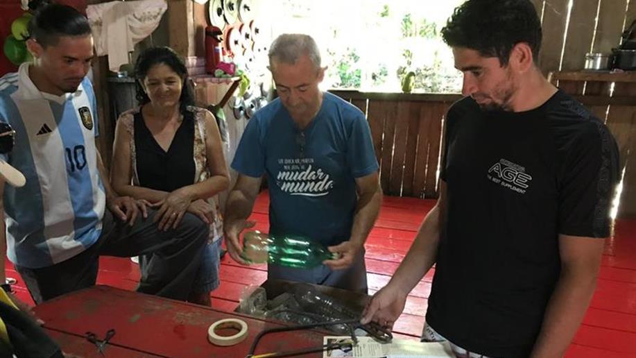 Foram 14 dias em contato com aldeias indígenas e comunidades ribeirinhas. 