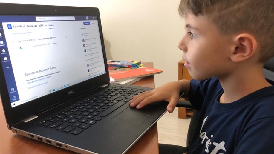 Com login disponibilizado pelo Colégio Marista Pio XII, educadores e estudantes podem organizar suas rotinas, compartilhar atividades e conversar com seus colegas em diferentes dispositivos 