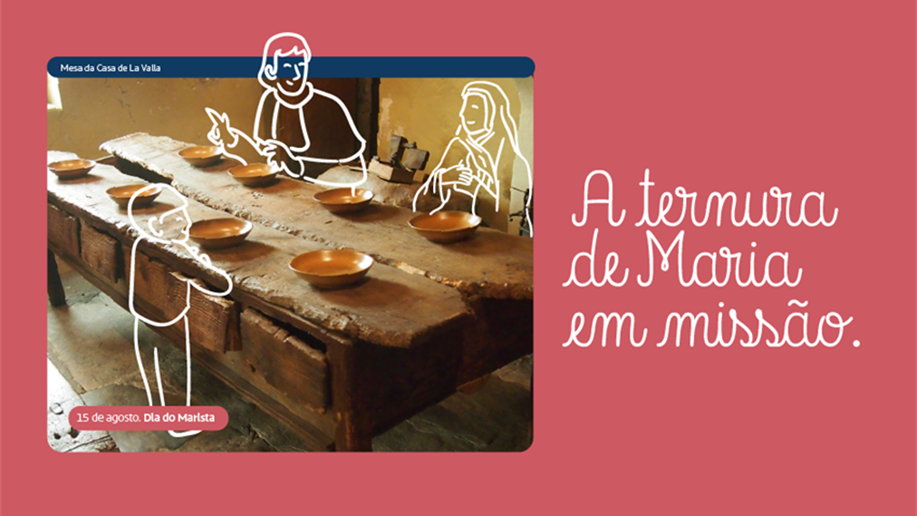 Em 15 de agosto, dia da Assunção de Nossa Senhora, celebramos o Dia do Marista