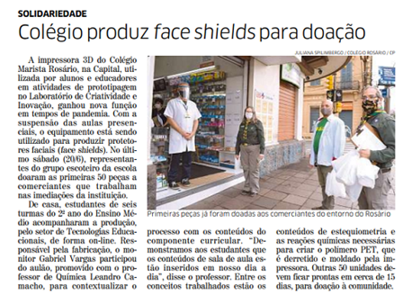2020_06_23_Impresso_Correio do Povo_Face shields.PNG