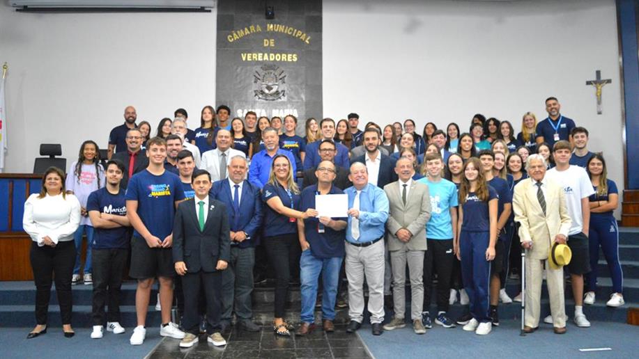 Colégio foi homenageado pela Câmara de Vereadores de Santa Maria/RS, com uma Moção de Congratulações, pelos seus 120 anos.