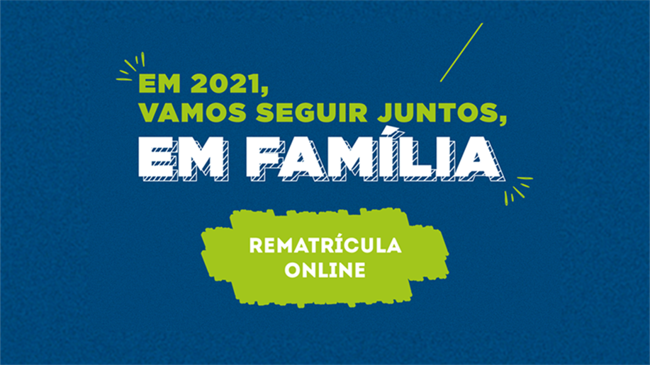 Rematrícula é realizada de forma online entre os dias 10 a 13 de dezembro de 2020