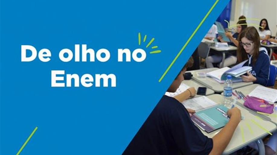 Projeto De Olho no Enem inicia aulas para estudantes Maristas e de Escolas  Públicas